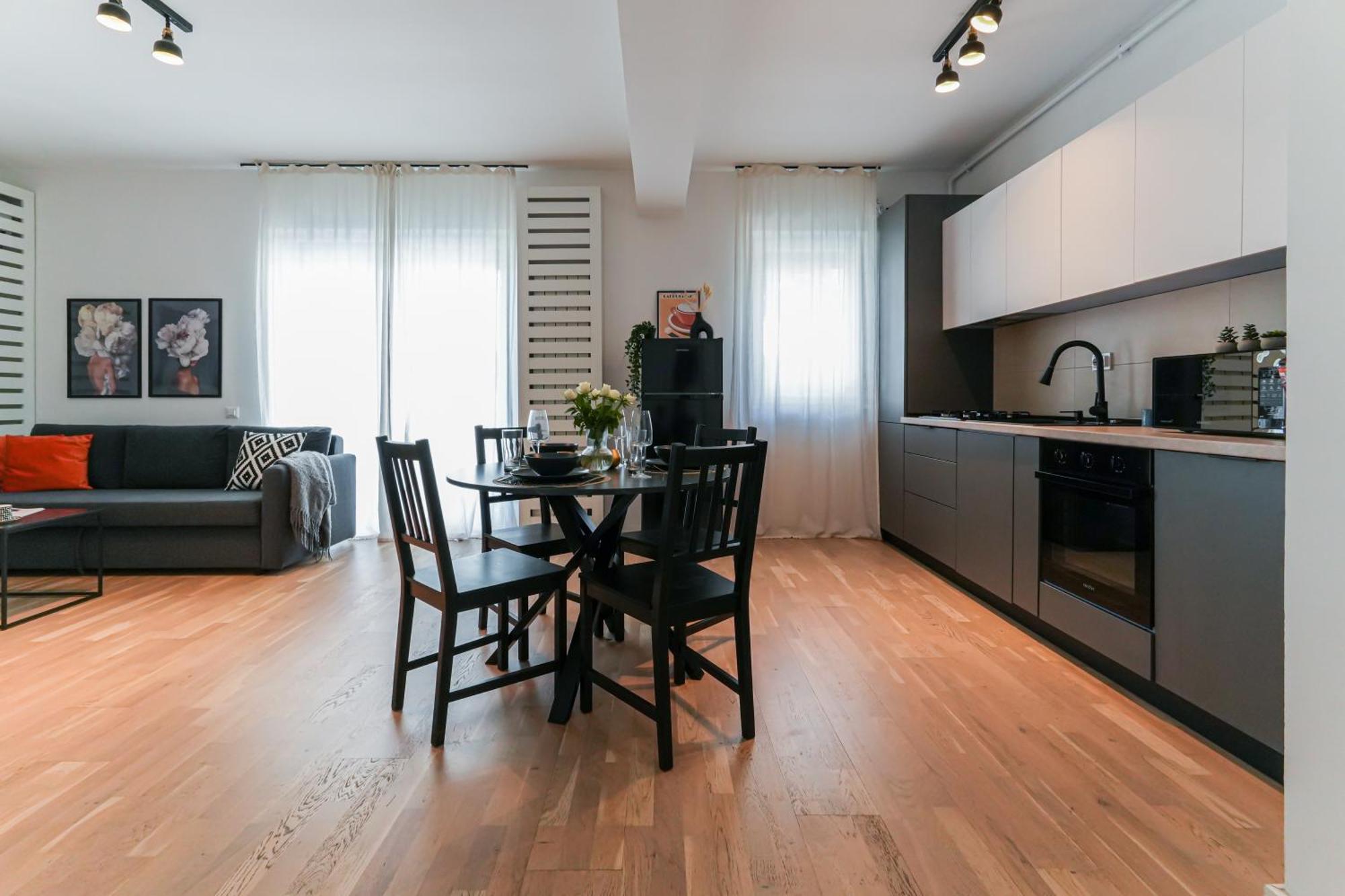 Maria - Modern Apartment With Parking And Workspace Bucarest Esterno foto